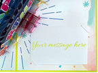 Happy Birthday Pop Up Card (Neon Green) by Paper Love