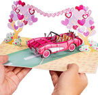 Road to Love Pop Up Card - 5" x 7" by Paper Love
