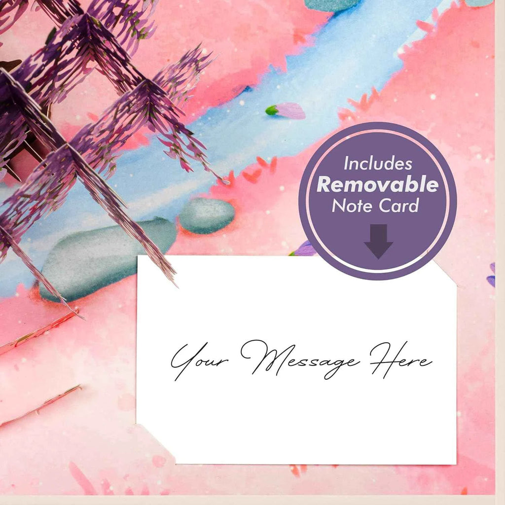 Wisteria Pop Up Card - Frndly by Paper Love