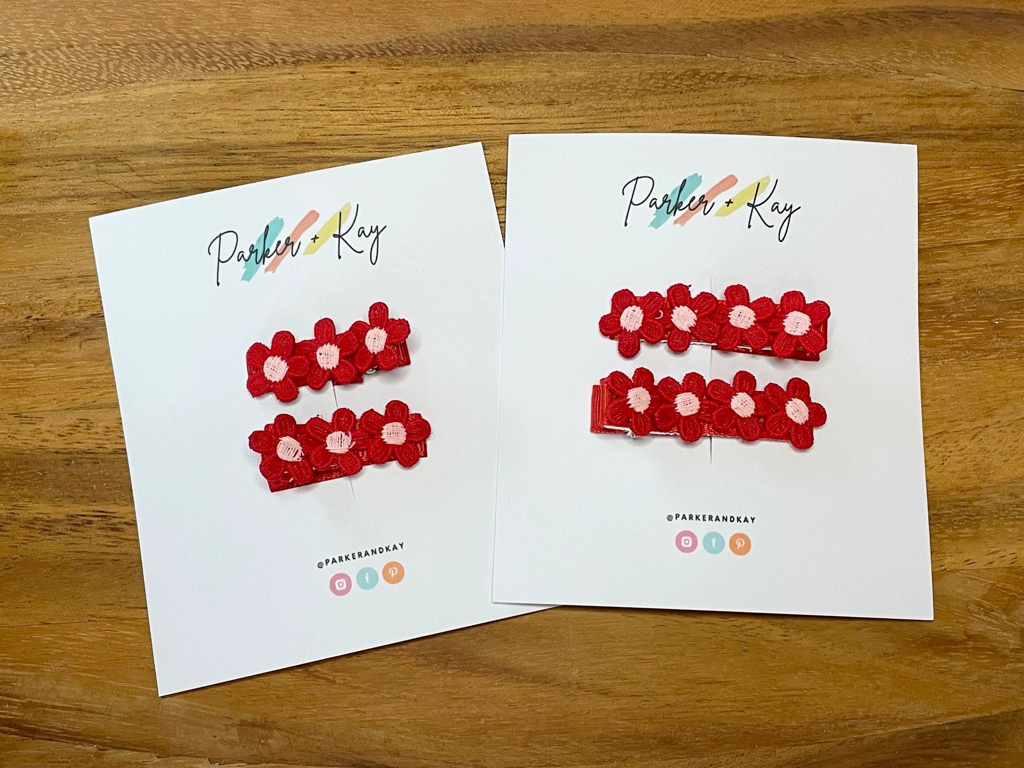 Baby Blooms Hair Clips by Parker + Kay Creative