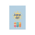 Joyeux été Summer Garden Banner by Printify