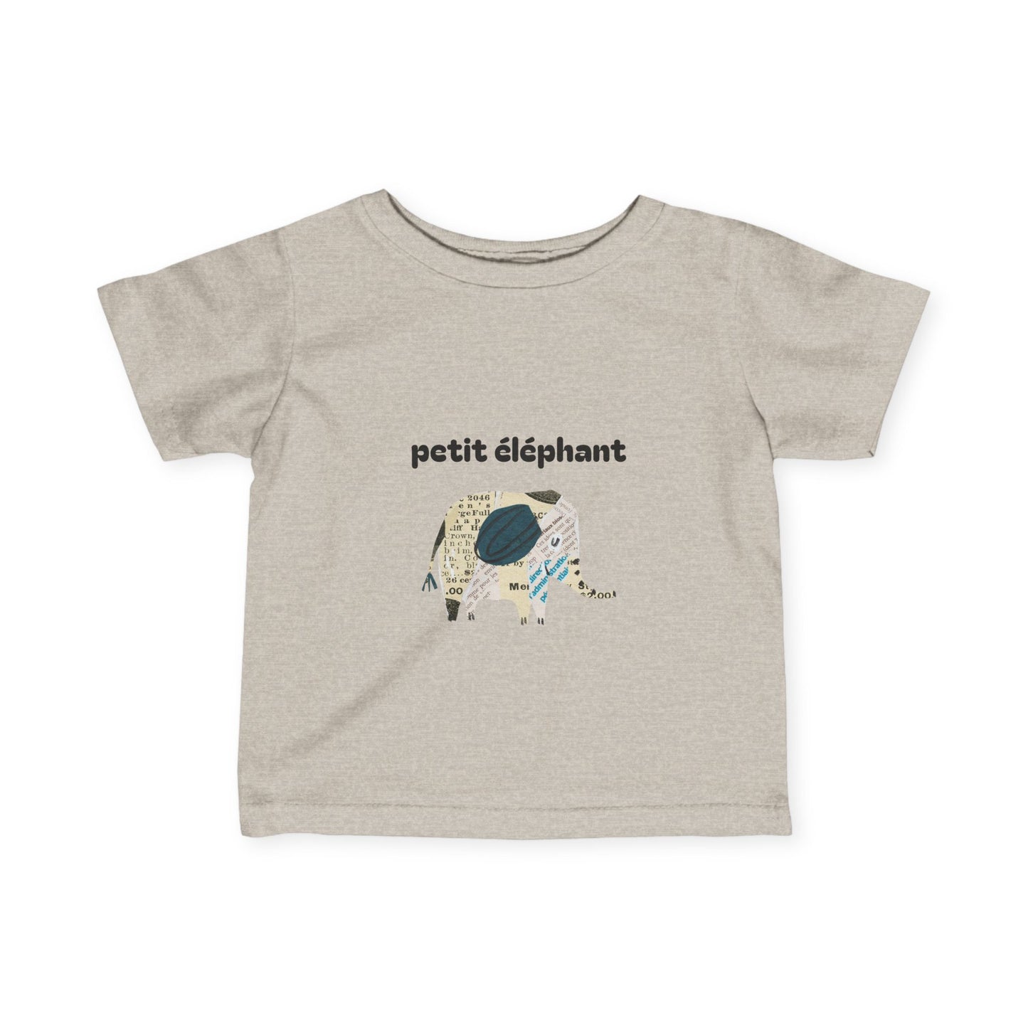 Petit éléphant Infant Fine Jersey toddler Tee