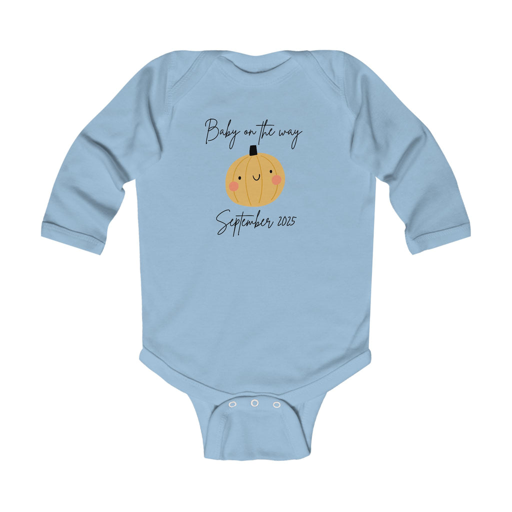 Baby on the way customizable one piece