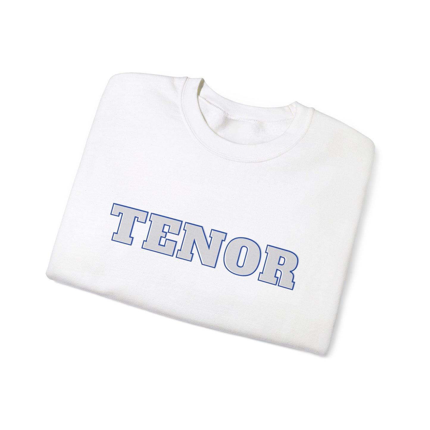 Sweat-shirt ras du cou avec chanteur ténor