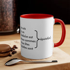 Je suis épuisé (I am exhausted) 11oz Accent Mug by Printify