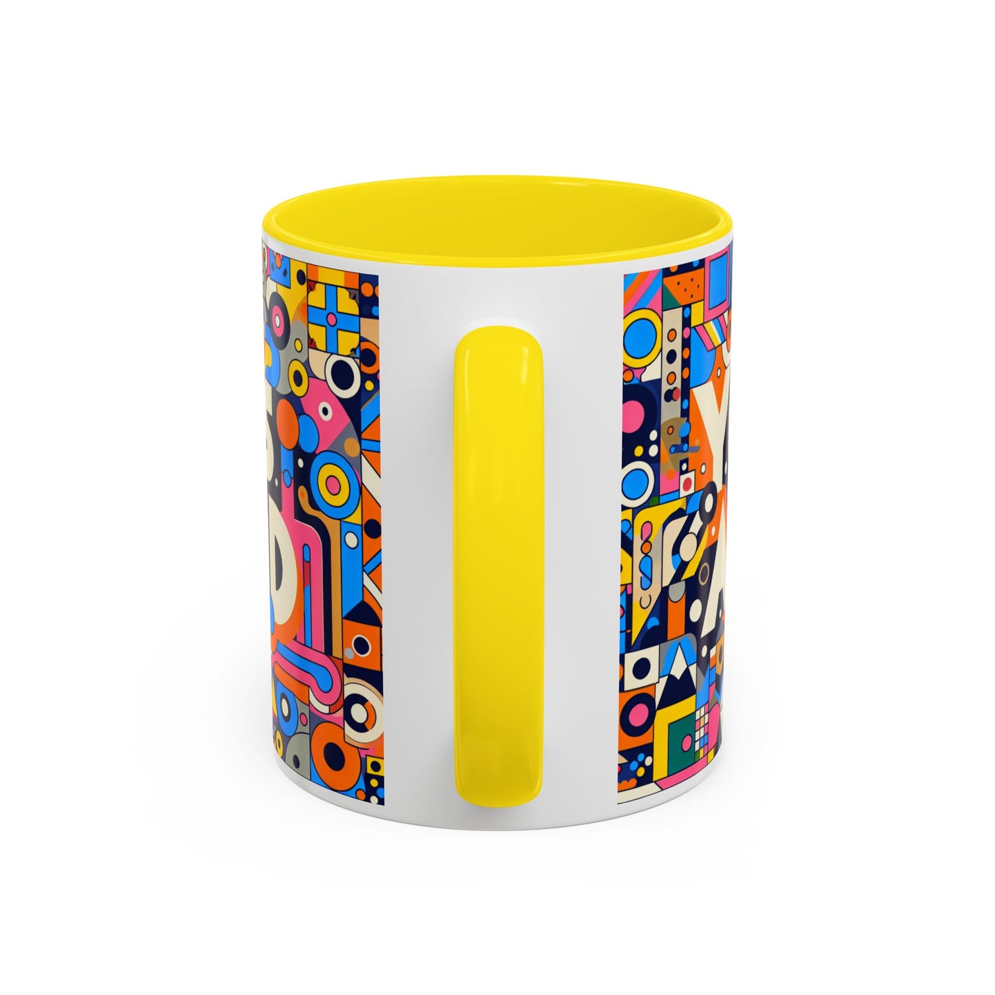 Oui, et une tasse à café avec accent d'improvisation (11, 15 oz)