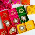 Gift Boxes - Set of 4 - Perfect To Pack Small Gifts Like Diya, Jewelry, Prasad