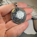 Archangel Gabriel Sigil Pendant in Sterling Silver