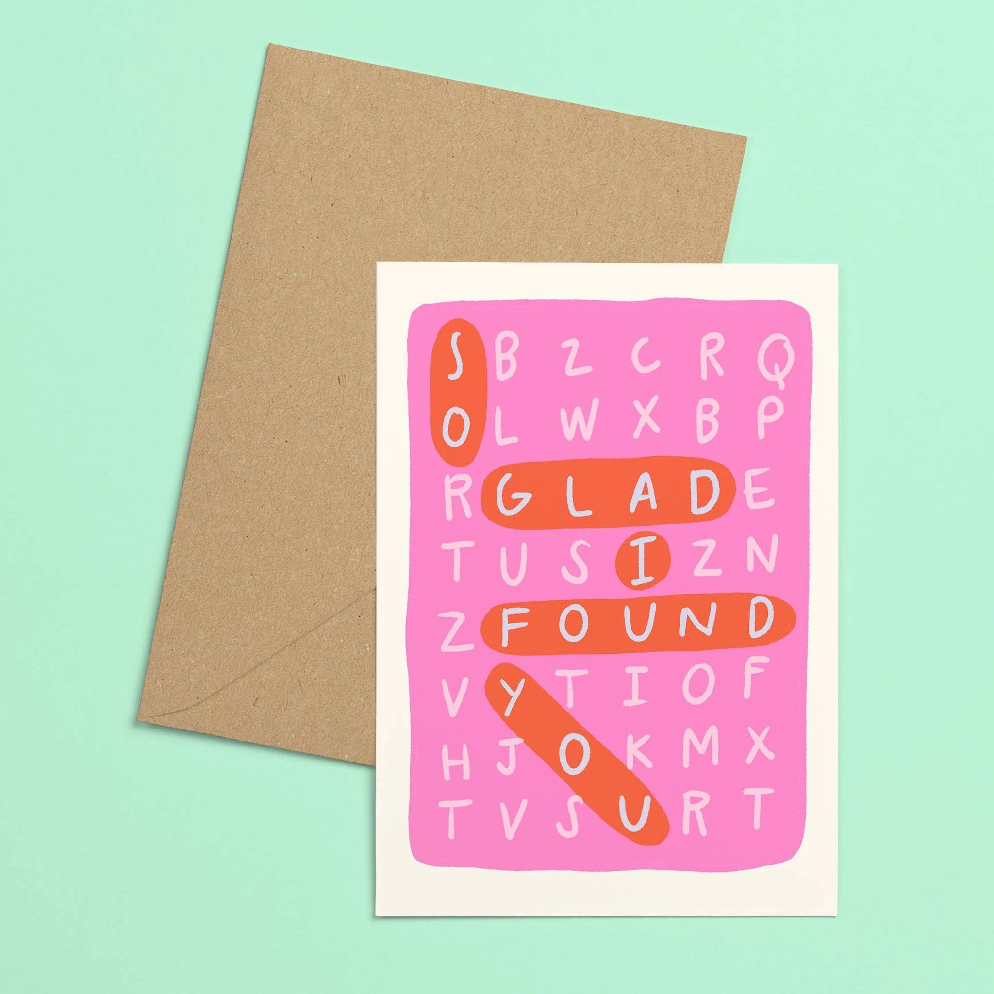 So Glad I Found You Valentine's Day Greeting Card by Tia Chucha's Centro Cultural & Bookstore