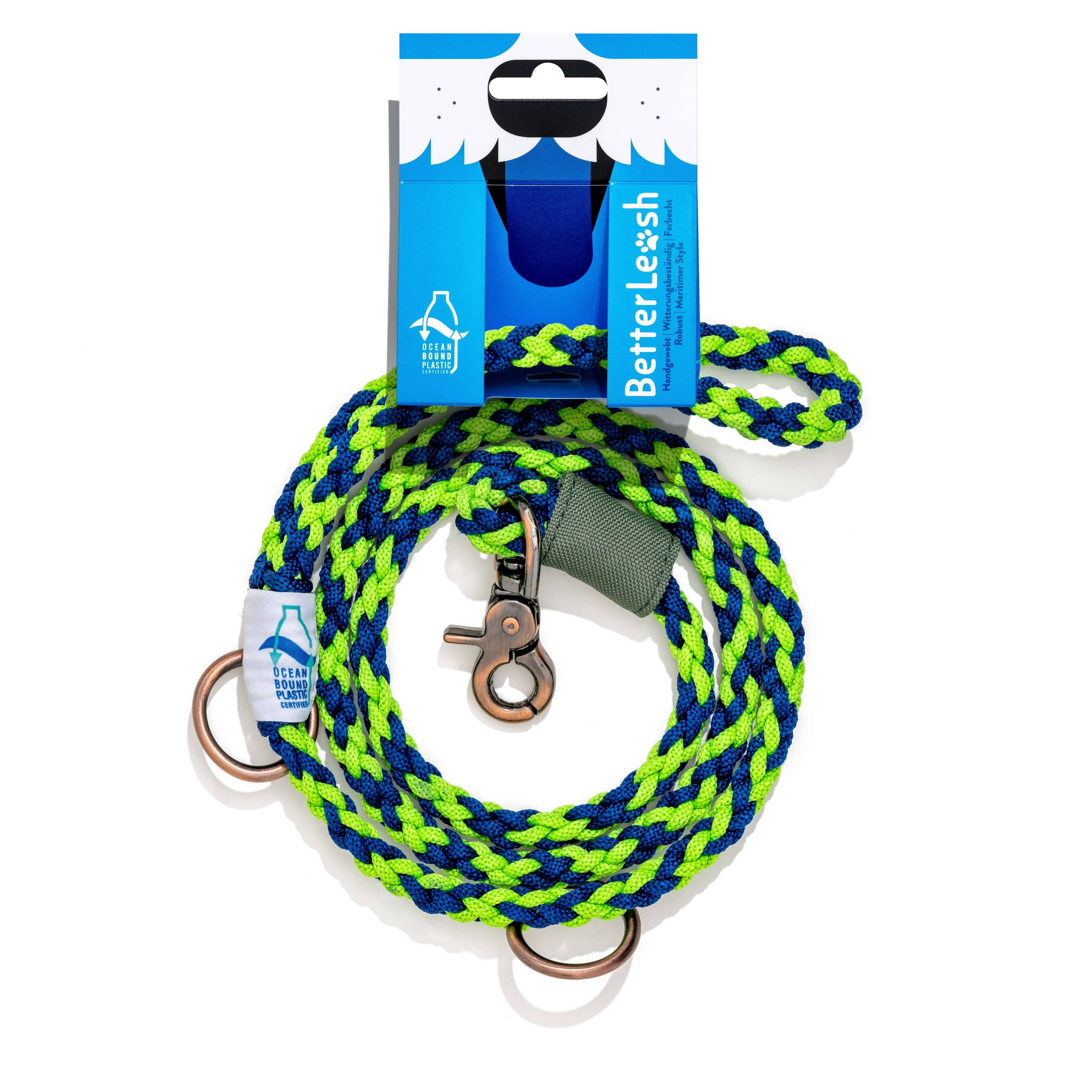 100% Fairtrade Recycled Ocean Bound Plastic - BETTERLEASH
