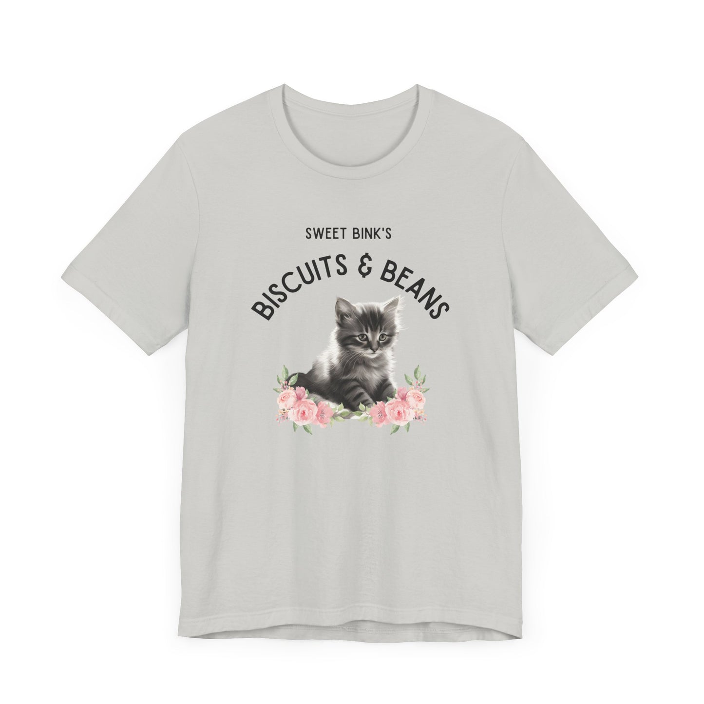Sweet Bink's Biscuits and Beans cat tee