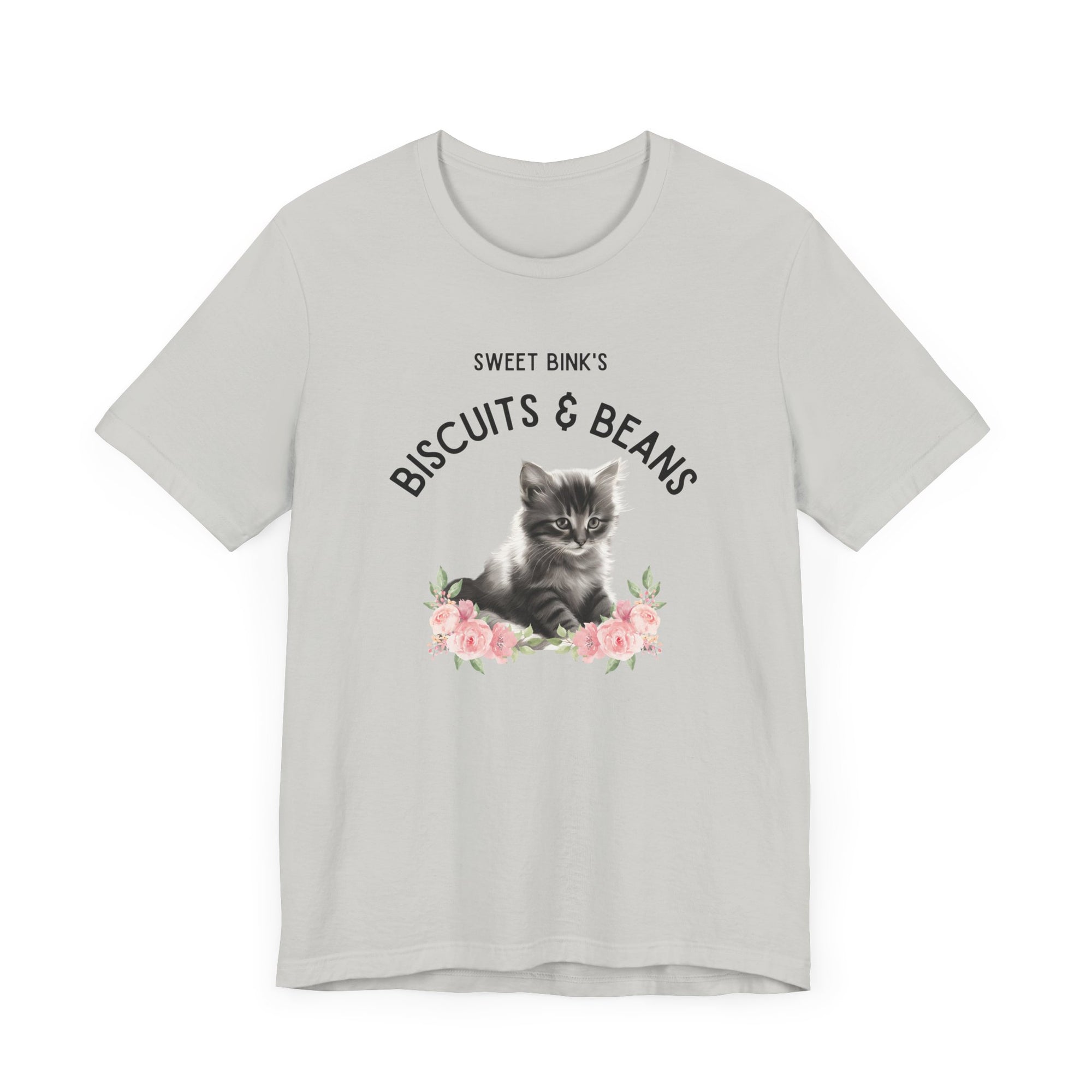 Sweet Bink's Biscuits and Beans cat tee