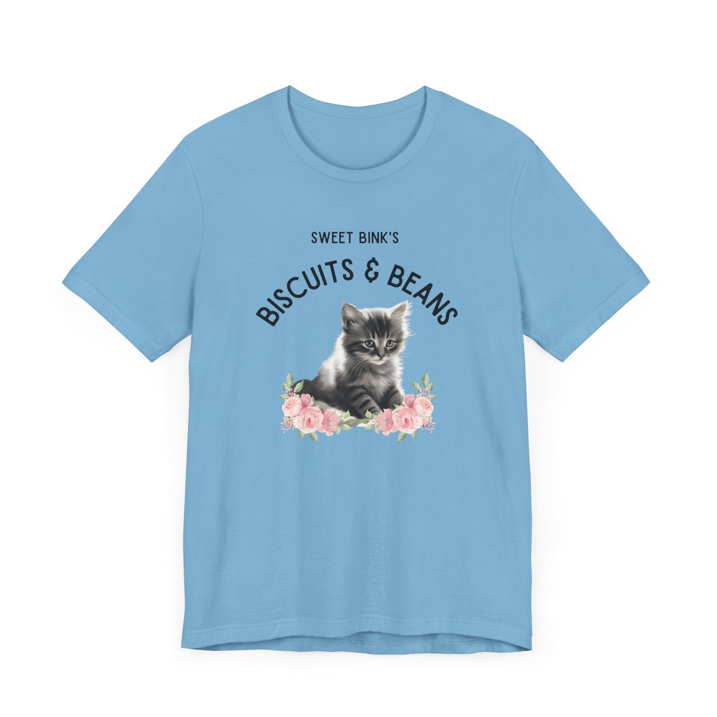 Sweet Bink's Biscuits and Beans cat tee