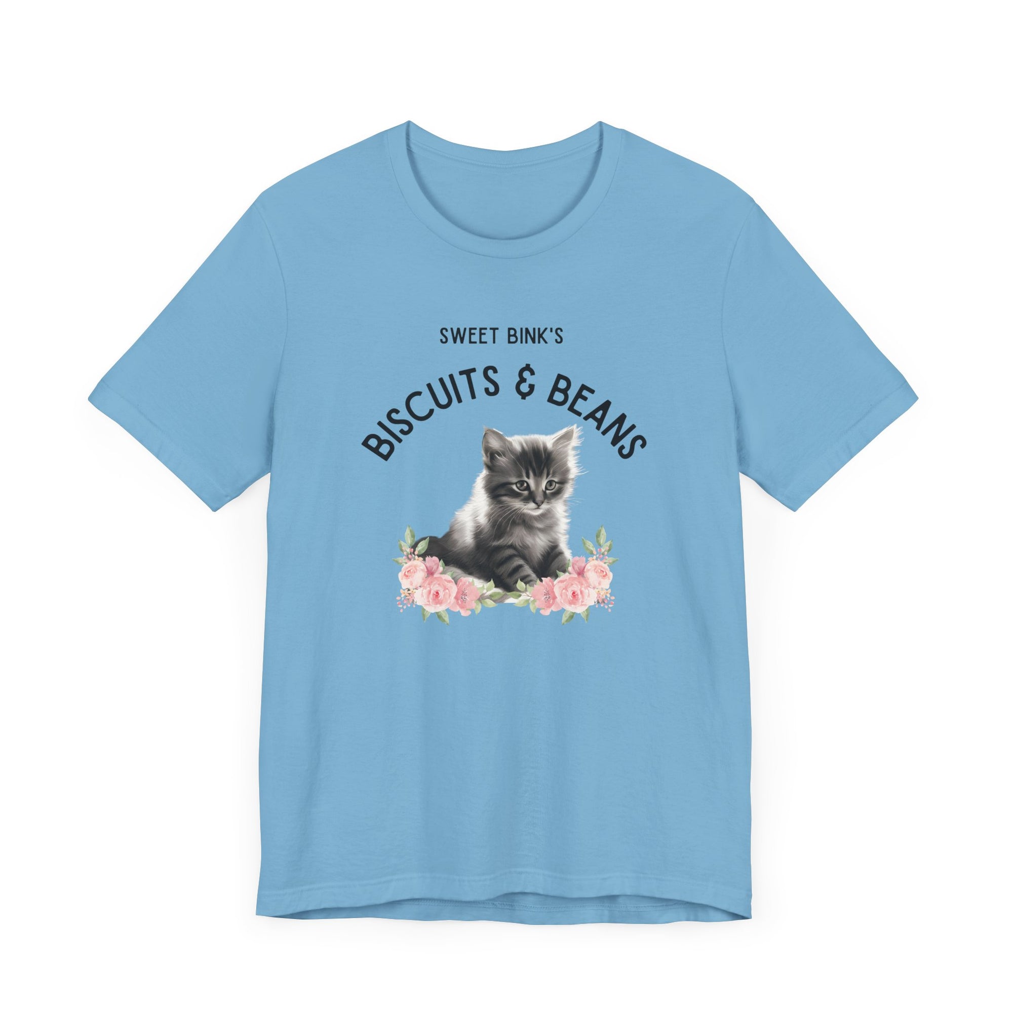 Sweet Bink's Biscuits and Beans cat tee