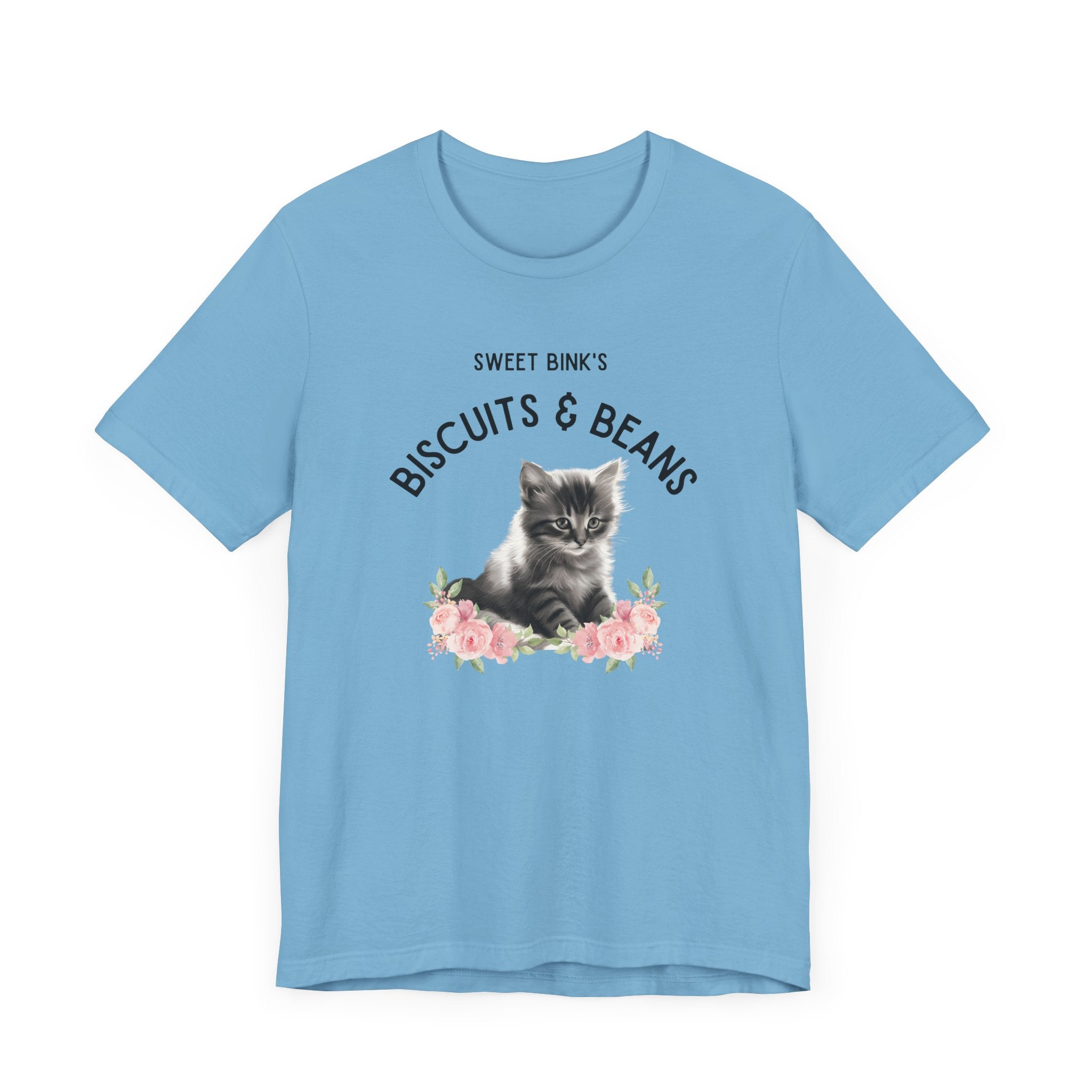 Sweet Bink's Biscuits and Beans cat tee