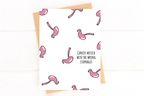 Cancer Messed With the Wrong Esophagus Esophageal Cancer Get Well Card by Five Dot Post