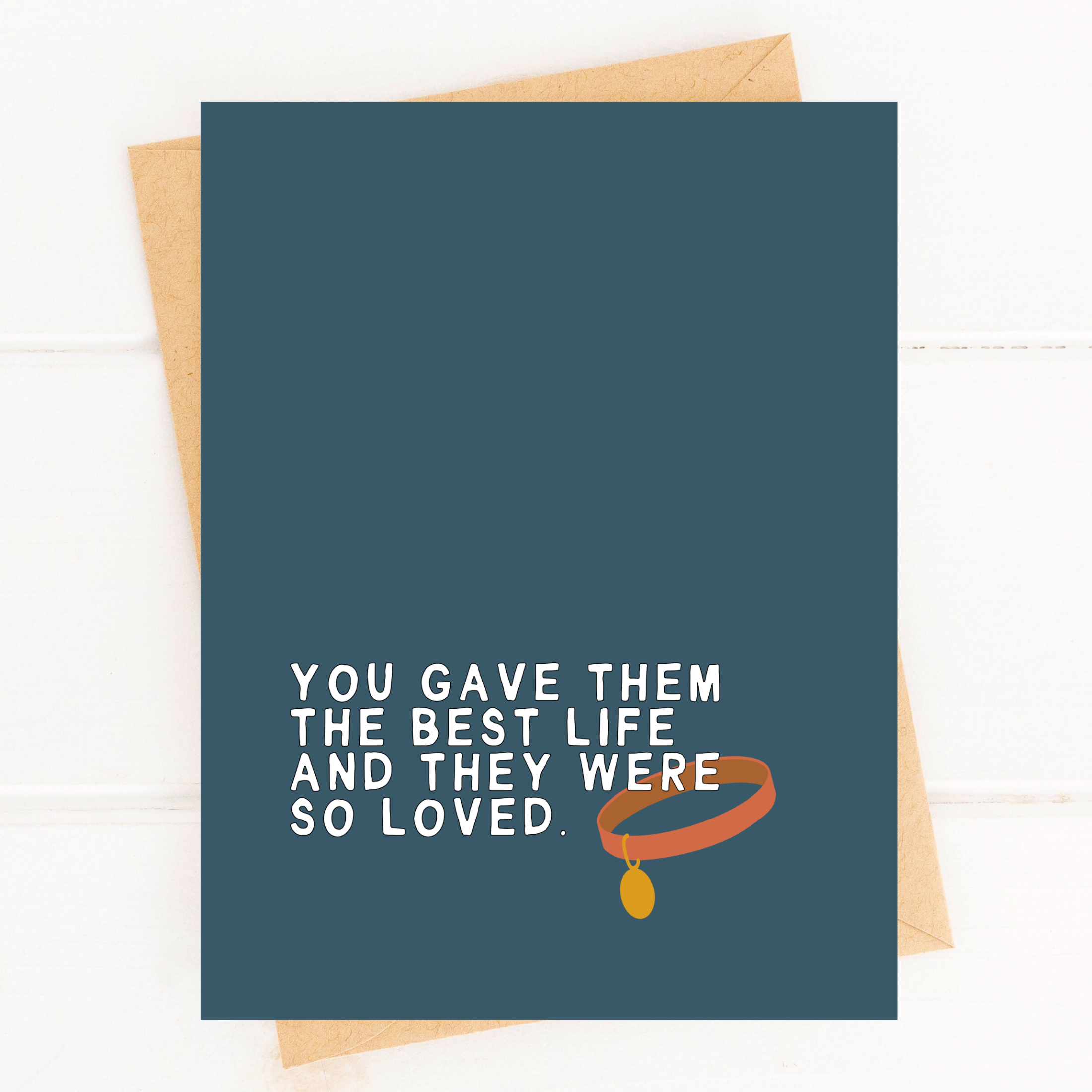 SYMPAWTHY™ Sweet Pet Sympathy Card for Dog Loss Pet Parent Grief Card