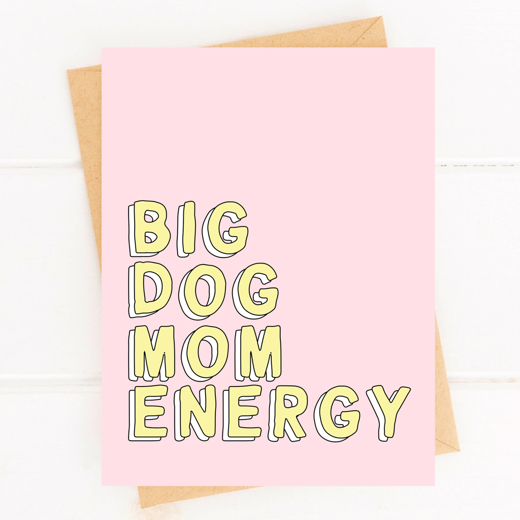 Dog Mom Card - New Puppy Parent Greeting Card by Five Dot Post