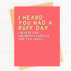 Sweet Ruff Day Pet Parent Card From Dog Mom by Five Dot Post