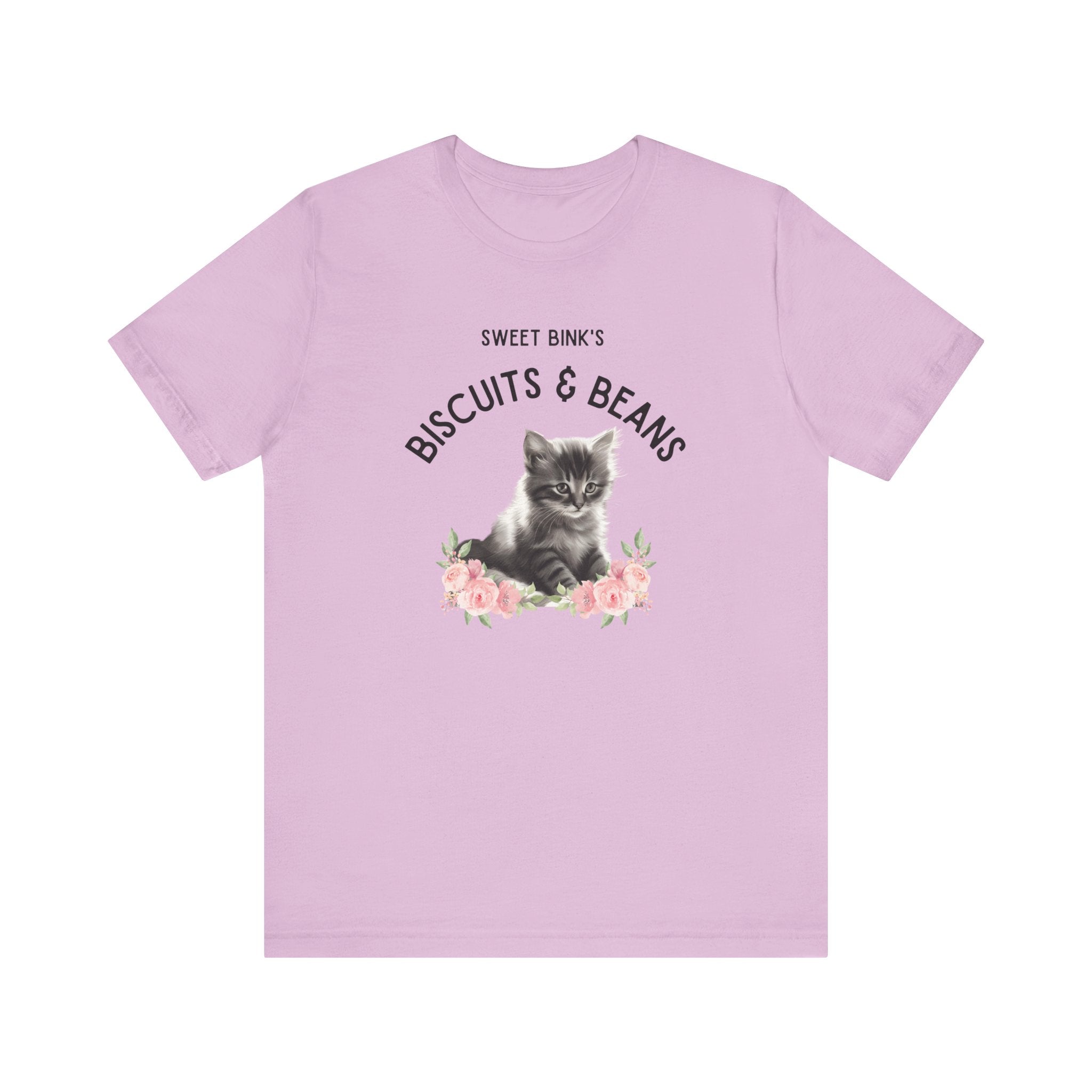 Sweet Bink's Biscuits and Beans cat tee