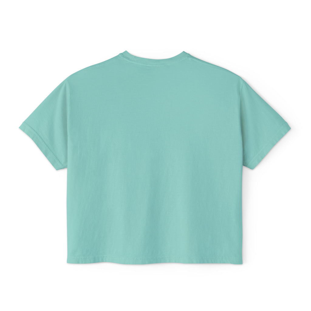 Auf Deutsch bitte Boxy Tee, German Phrase Shirt, Cropped White Tee