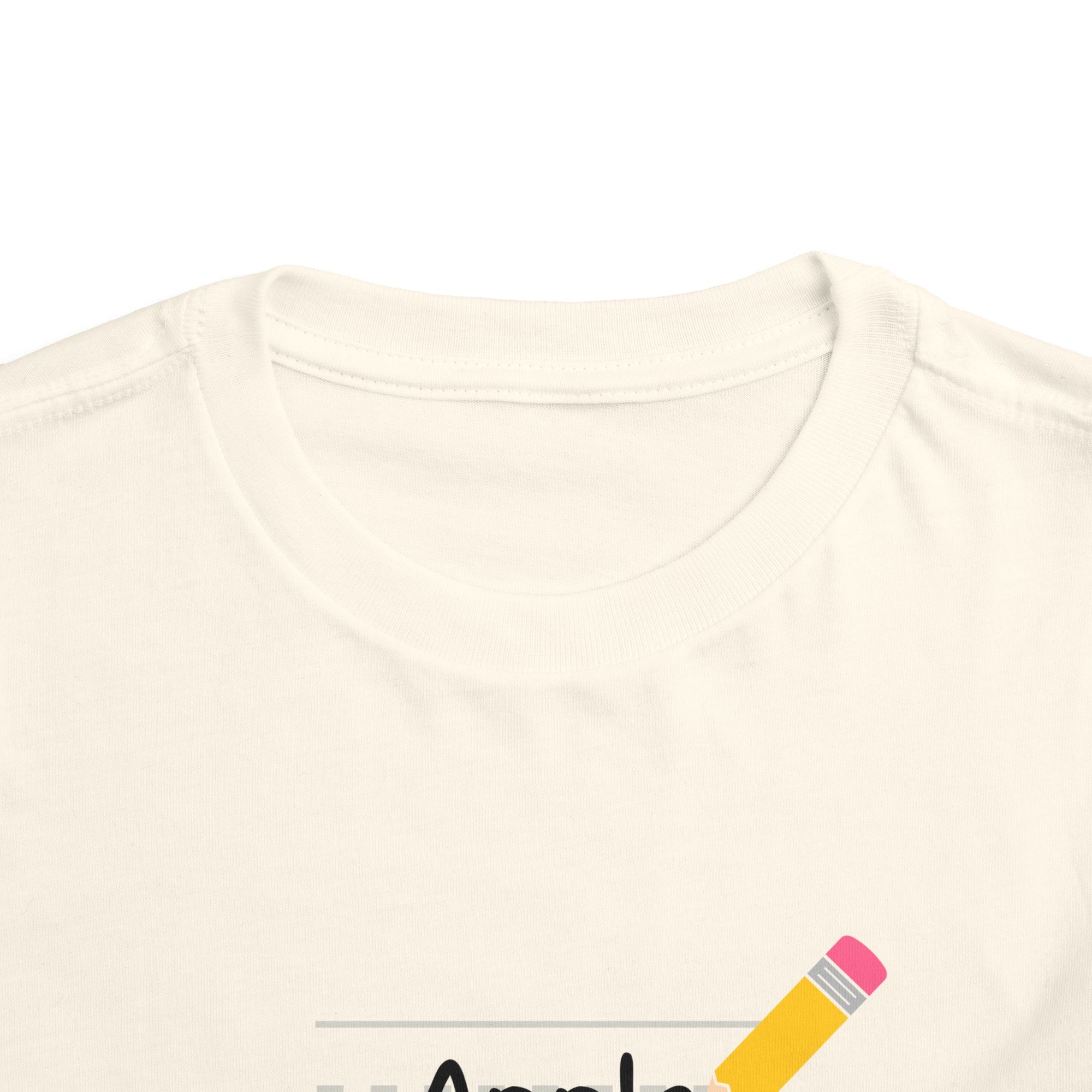 Apple Pencil Toddler Tee Shirt - La Vie Bien