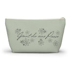 German mental health Accessory Pouch "Gönnt dir eine Pause" (Give yourself a break) Floral Makeup Bag, geschenk