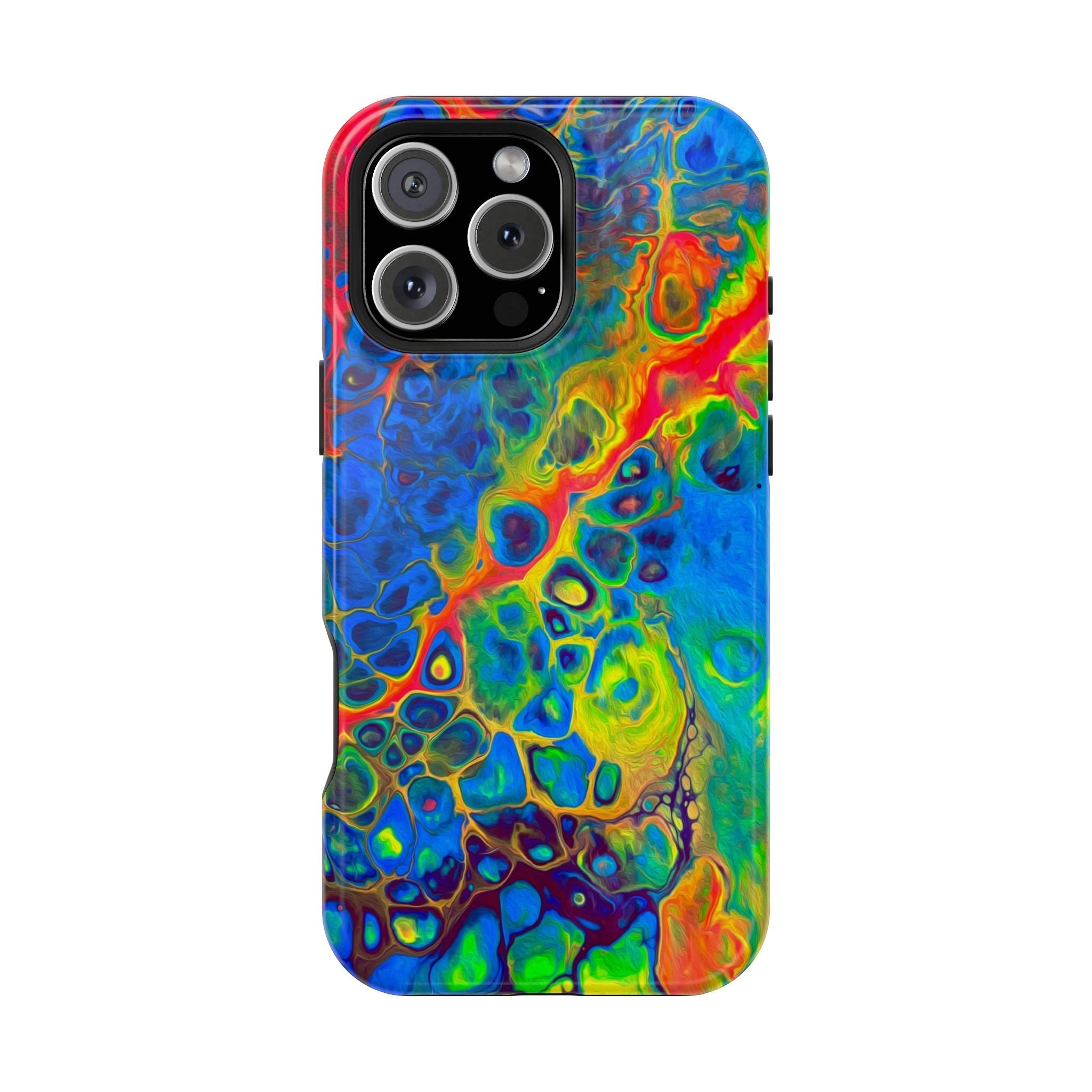 Bespattered Facade Rainbow Impact-Resistant Case