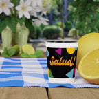Salud! Confetti Pattern Shot Glass | Colorful Fiesta Party Drinkware by Printify