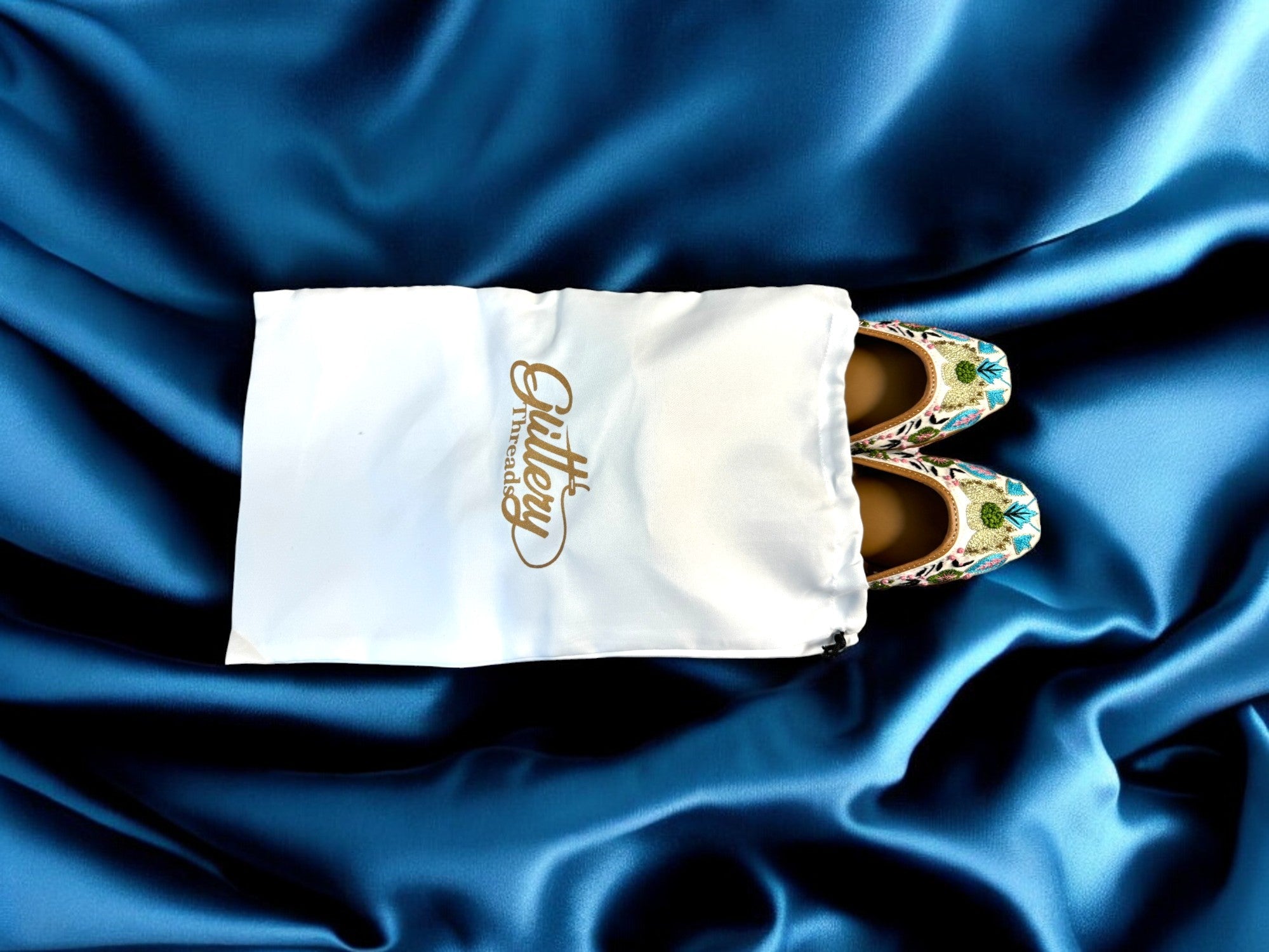 White Ethnic Punjabi Leather Jutti | Women'S Traditional Wear Mojari | Women Khussa Shoes | Indian Ballet Flats