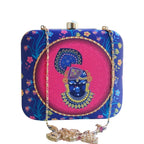 Exclusive Box Clutch with Lord Shrinathji's Portrait