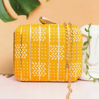 Exclusive Yellow Box Clutch