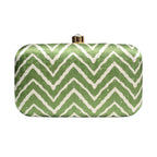 Exclusive Lehariya Green Clutch