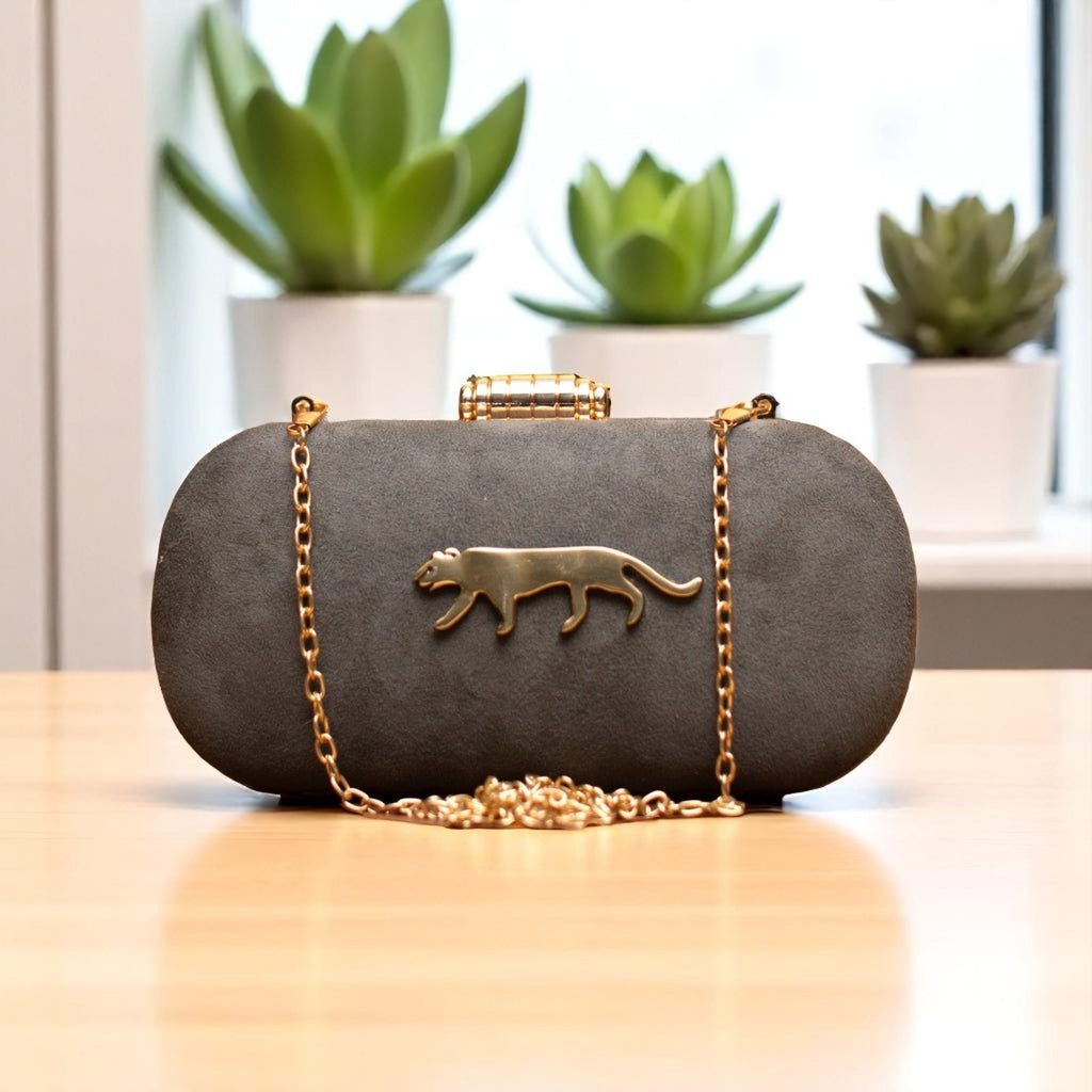 Exclusive Clutch with Jaguar Design