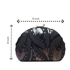 Indian Ethnic Designer Sequence Work Clutch with Unique Shape