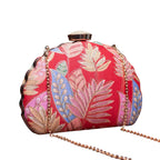 Exclusive Clutch with Leaf Design