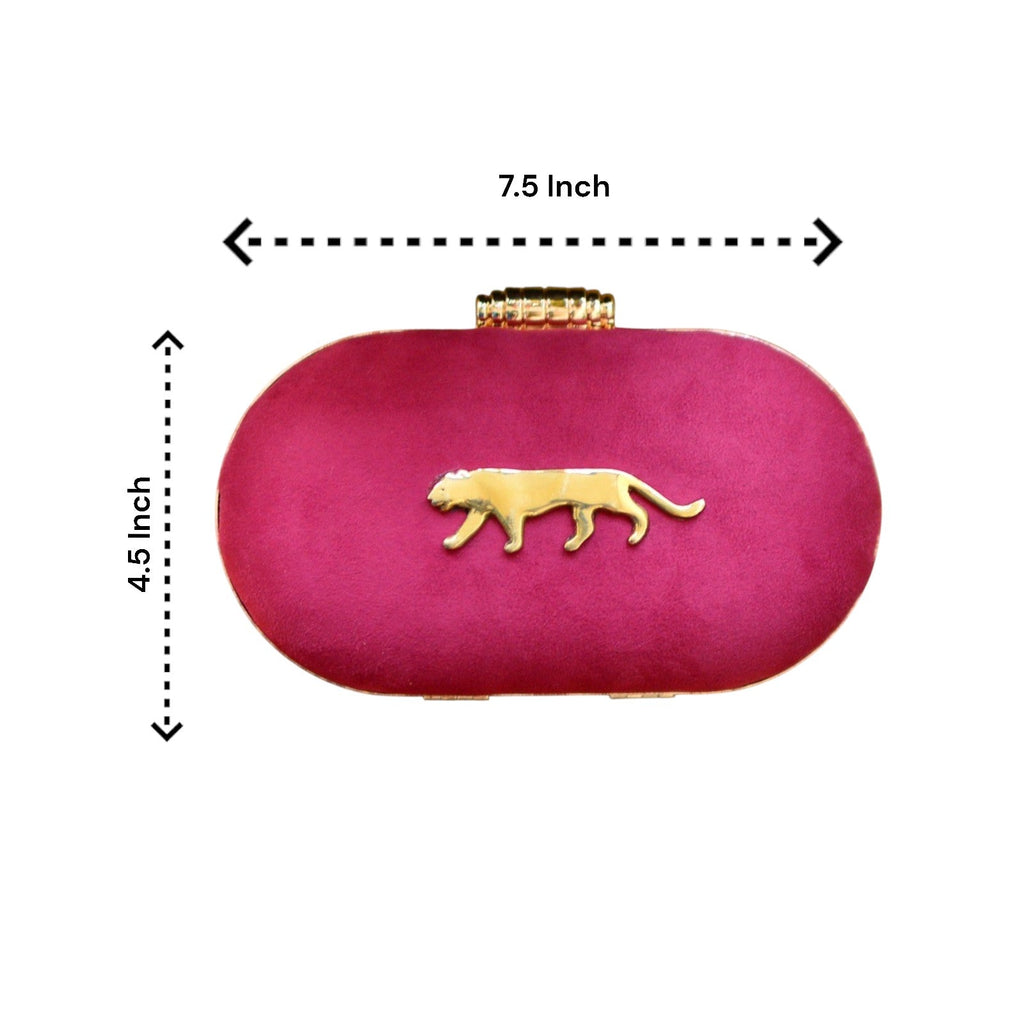 Exclusive Clutch with Jaguar Design