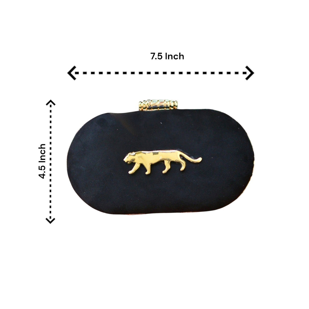 Exclusive Clutch with Jaguar Design