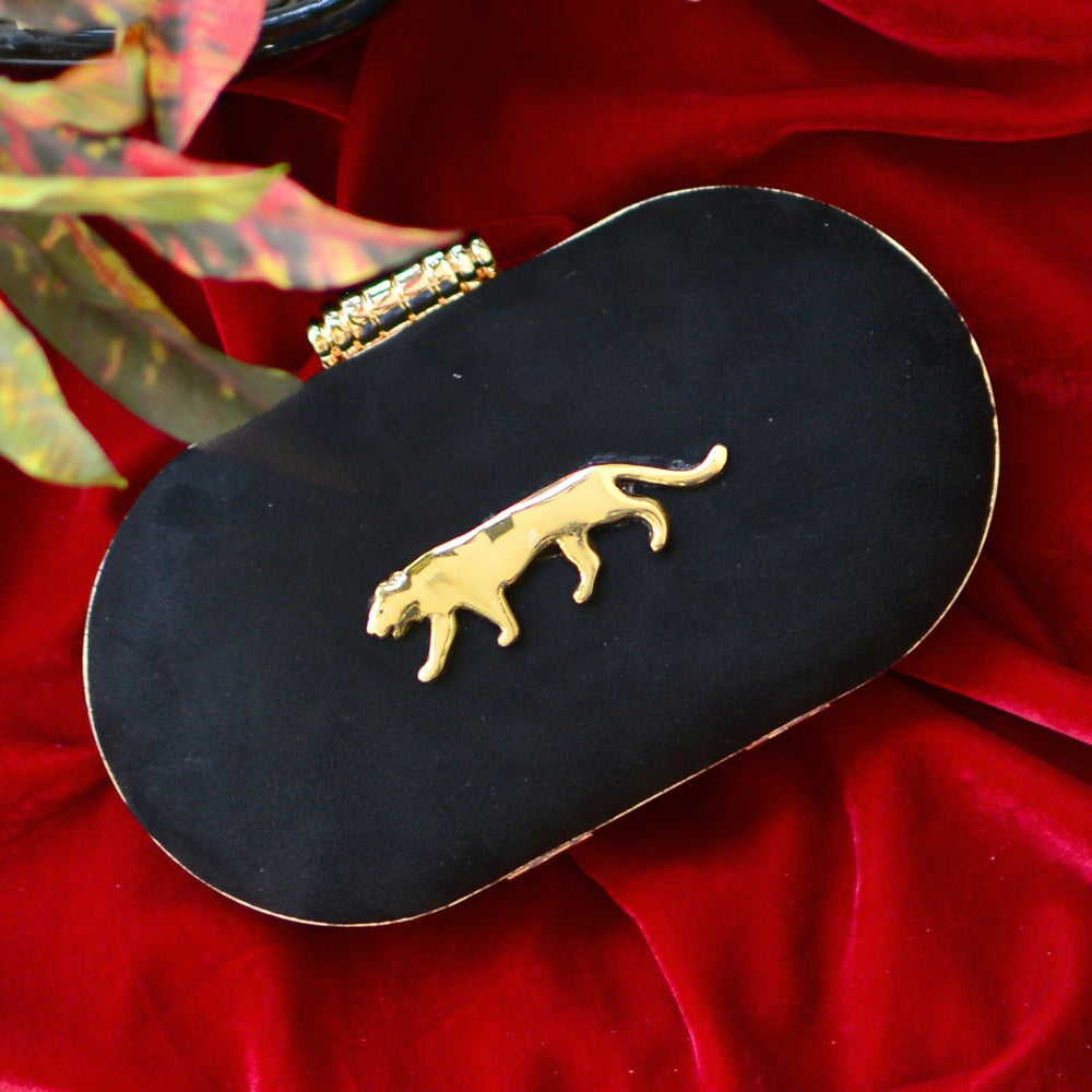 Exclusive Clutch with Jaguar Design