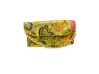 Banarsi Silk Clutch with Pearl Belt