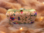 Embroidered Clutch