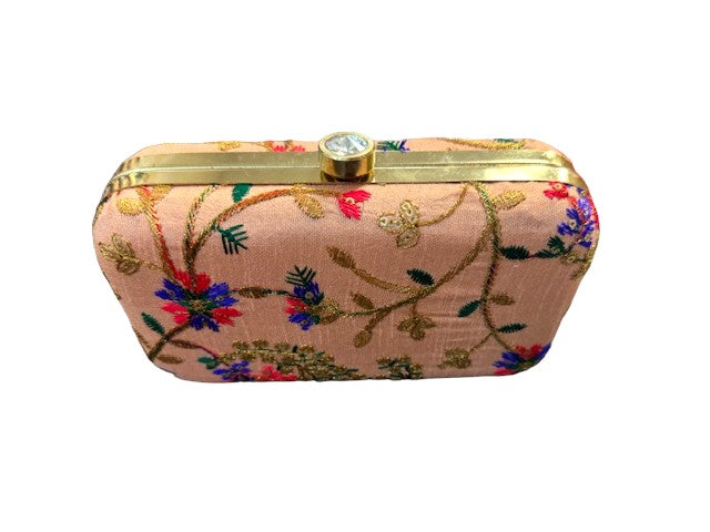 Embroidered Clutch