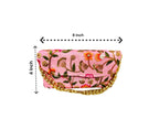 Embroidered Silk Clutch with Pearl Belt