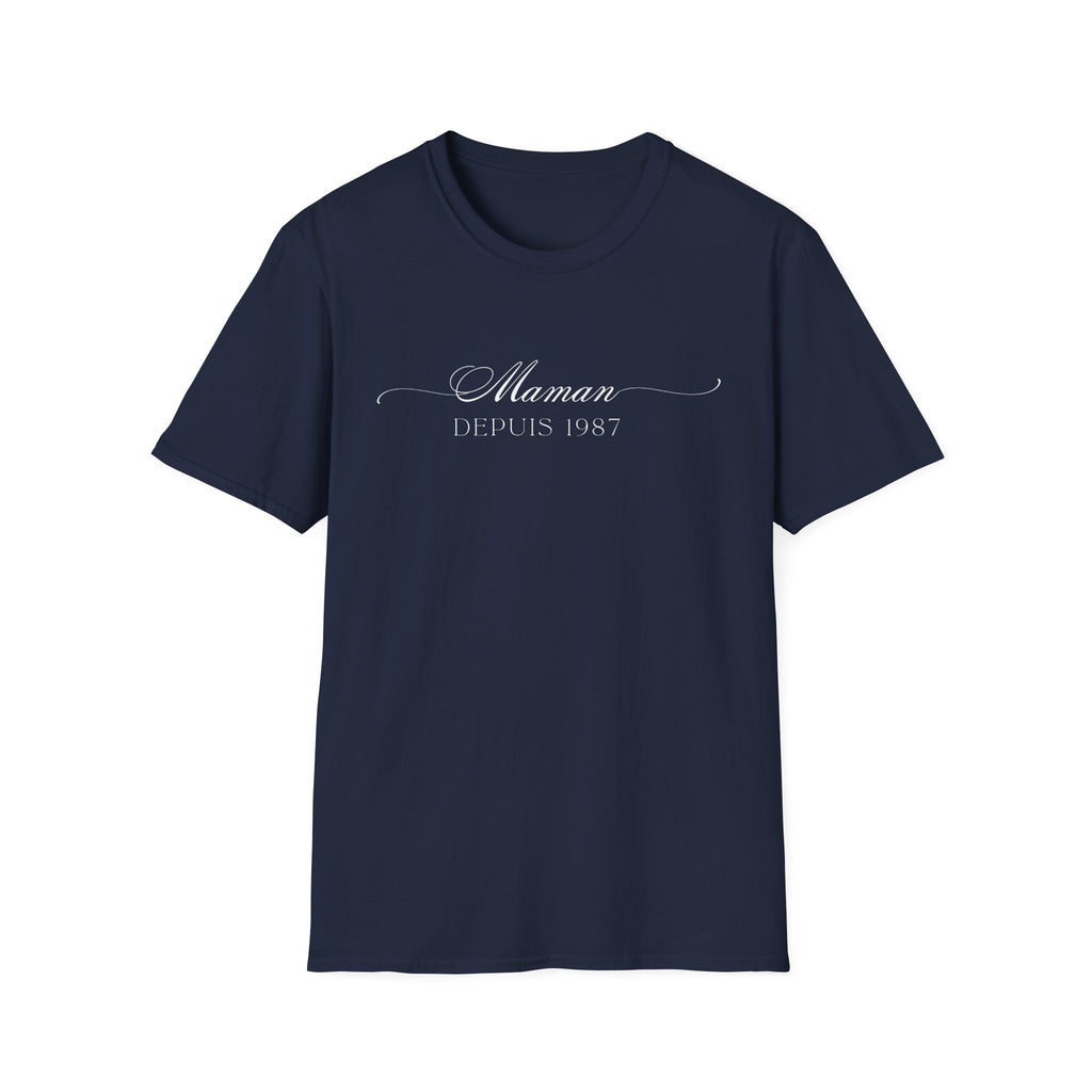 Maman Since (year) customizable T-Shirt