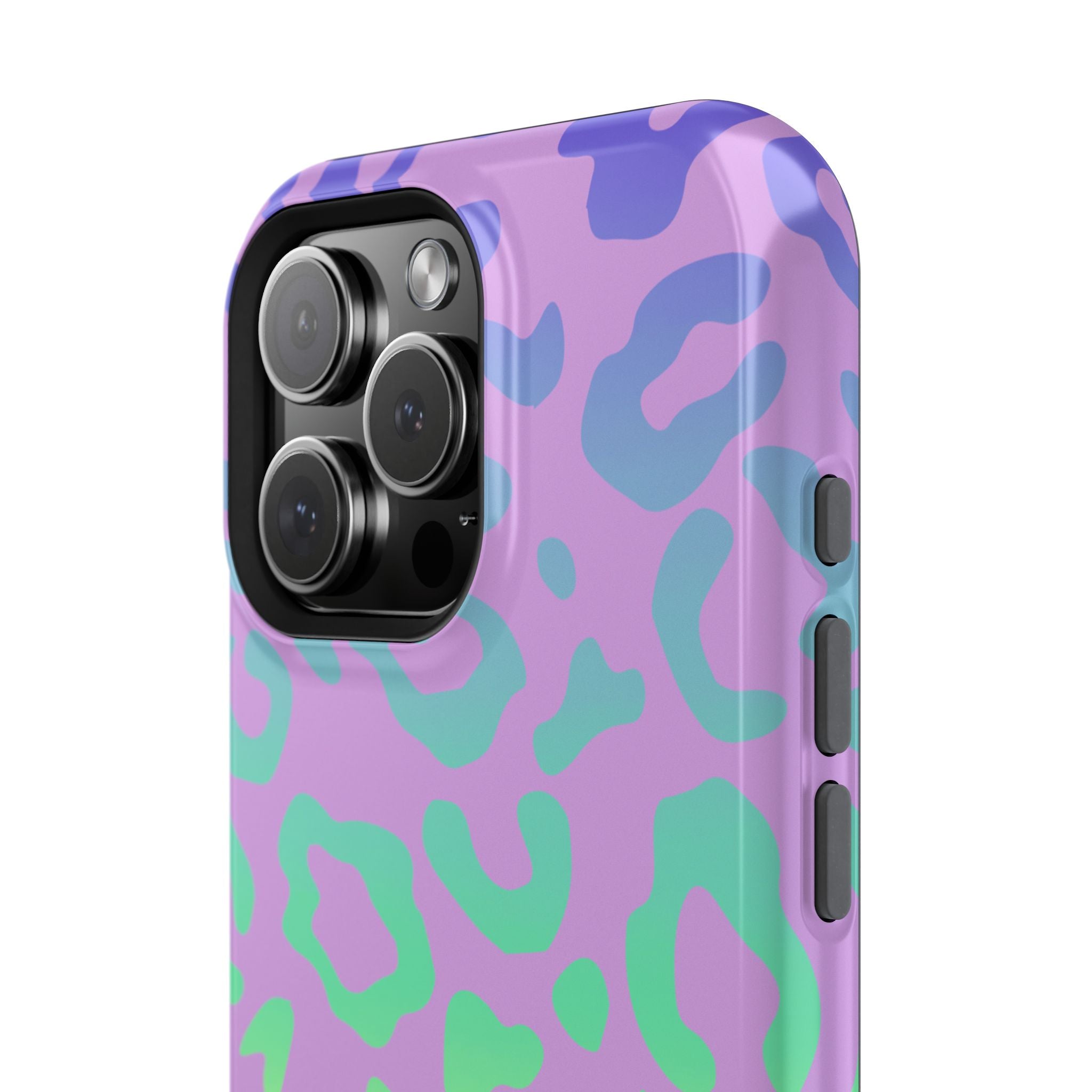 Bespattered Facade Rainbow Leopard Impact-Resistant Case