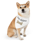 Bon chien Pet Bandana Collar by Printify