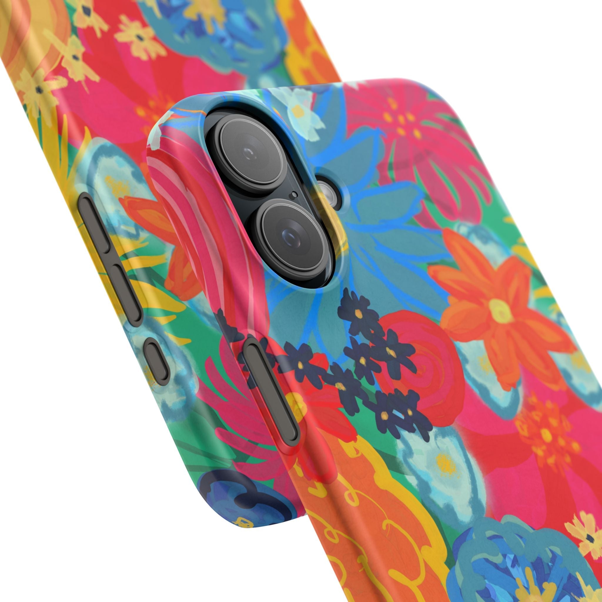 Bespattered Facade Bold Florals Snap Case