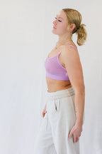 Frosted Lilac Mesh Bra by wearswoop.com