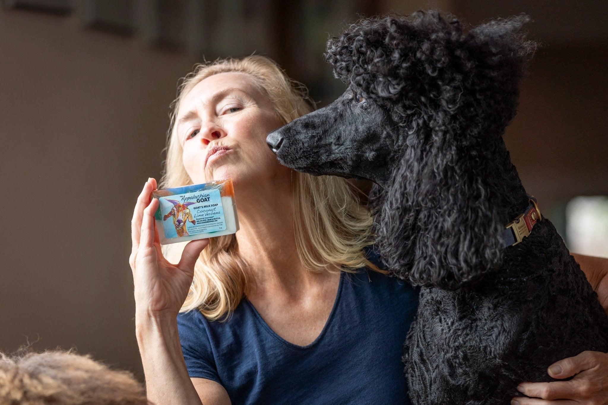 COCONUT LIME VERBENA GOATS MILK SOAP SLICE 5 oz. by Essential Journeys