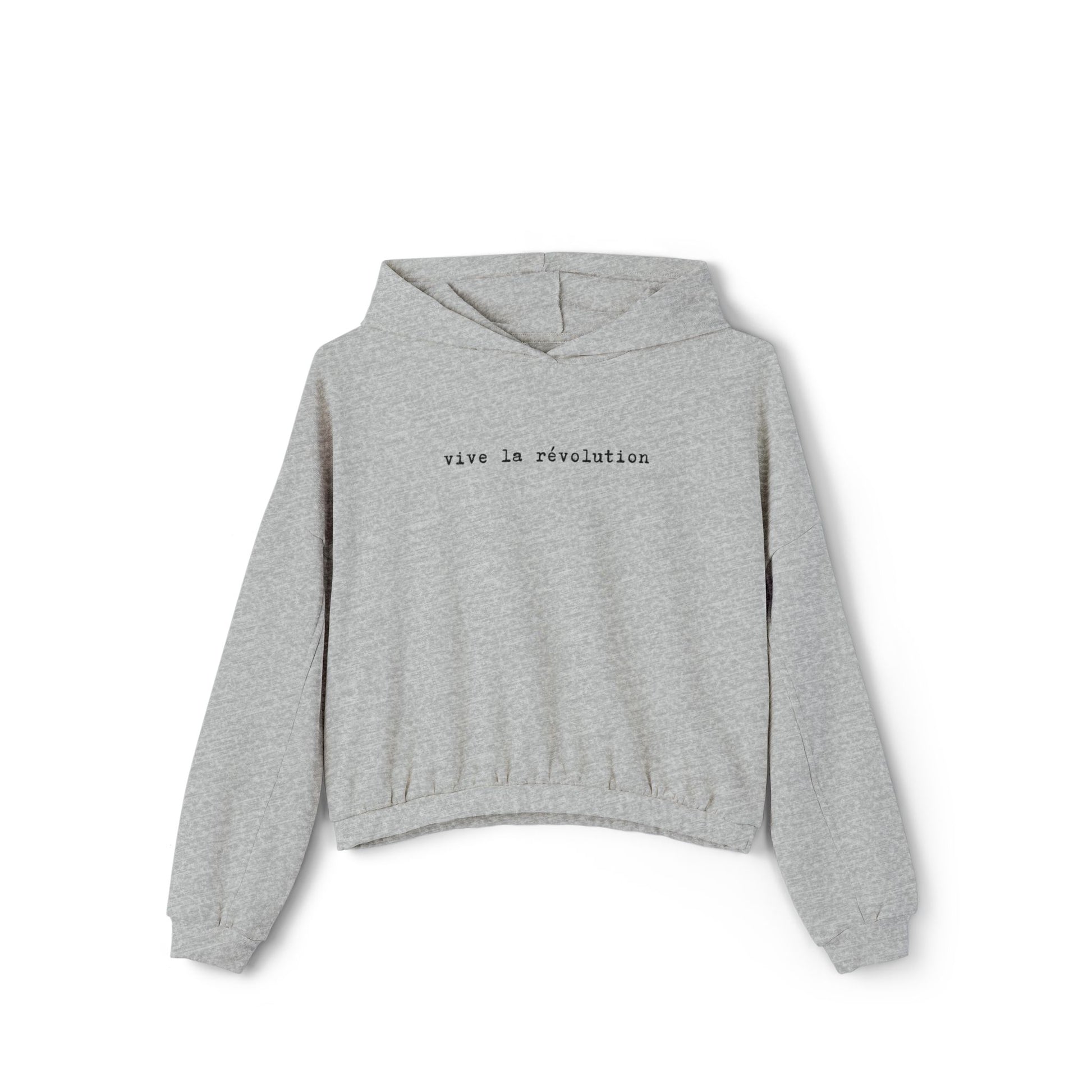 Vive La Révolution Cinched Bottom Hoodie
